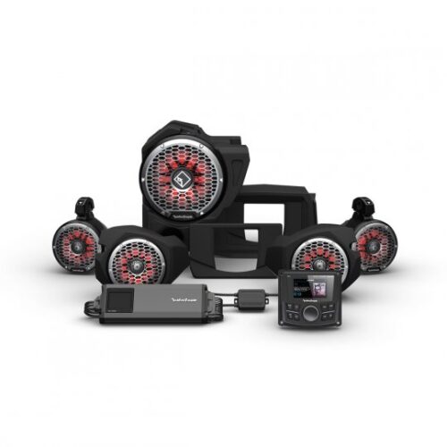 Part Number#: RZR14-STG5

Rockford Fosgate RZR14-STG5 PMX-3 + 1500W 5 Speaker Stereo Package for Polaris 