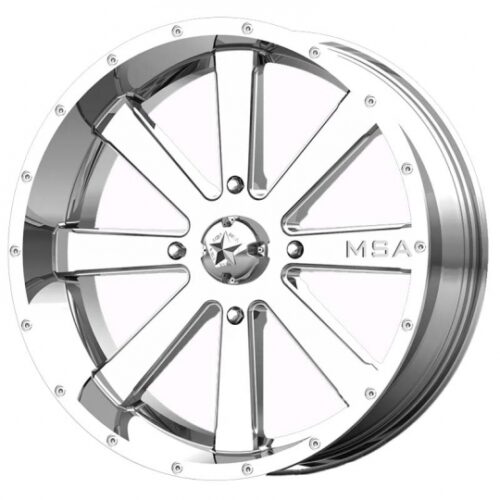 MSA M34 Flash Wheel Chrome