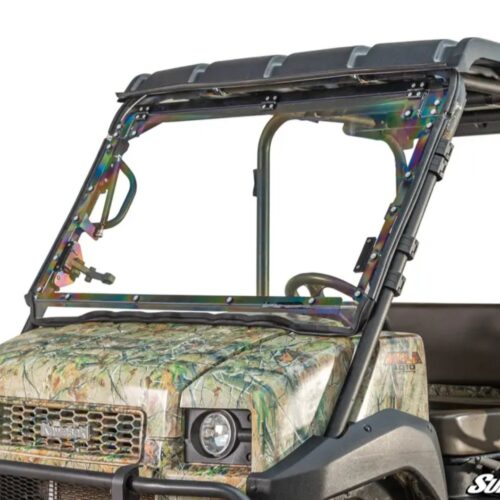 KAWASAKI MULE 4000/4010 SCRATCH-RESISTANT FLIP WINDSHIELD