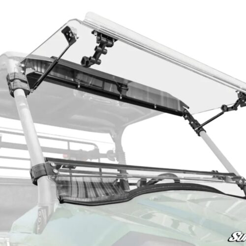 KAWASAKI MULE PRO-MX SCRATCH-RESISTANT FLIP WINDSHIELD